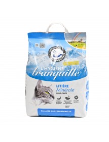 LITIERE TRANQUILLE 20L L'HYGIENE MINERALE NON-AGGLOMÉRANTE - PALETTE DE 42 SACS